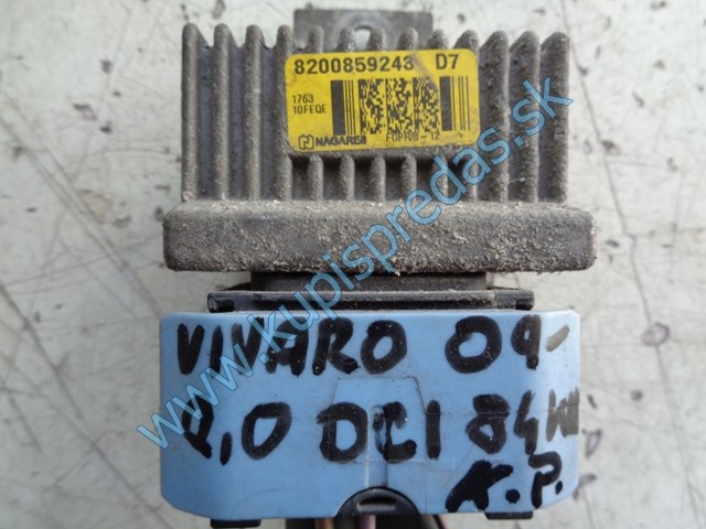 žhaviace relé na opel vivaro 2,0dci, 8200859243